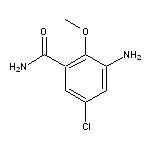 3-amino-5-chloro-2-methoxybenzamide