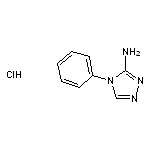 4-phenyl-4H-1,2,4-triazol-3-amine hydrochloride