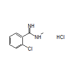 2-Chloro-N-methylbenzimidamide Hydrochloride