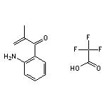 1-(2-aminophenyl)-2-methylprop-2-en-1-one, trifluoroacetic acid