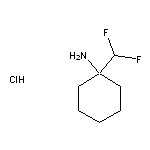 1-(difluoromethyl)cyclohexan-1-amine hydrochloride