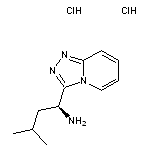 (1S)-3-methyl-1-{[1,2,4]triazolo[4,3-a]pyridin-3-yl}butan-1-amine dihydrochloride