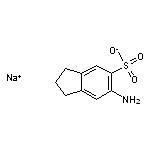 sodium 6-amino-2,3-dihydro-1H-indene-5-sulfonate