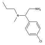 [2-amino-1-(4-chlorophenyl)ethyl](methyl)propylamine