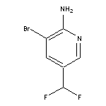 3-bromo-5-(difluoromethyl)pyridin-2-amine