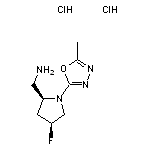 [cis-4-fluoro-1-(5-methyl-1,3,4-oxadiazol-2-yl)pyrrolidin-2-yl]methanamine dihydrochloride