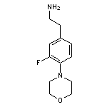 2-[3-fluoro-4-(morpholin-4-yl)phenyl]ethan-1-amine