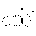 6-amino-2,3-dihydro-1H-indene-5-sulfonamide