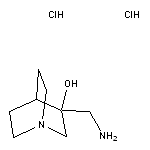 3-(aminomethyl)-1-azabicyclo[2.2.2]octan-3-ol dihydrochloride