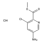 methyl 5-amino-3-chloropyridine-2-carboxylate hydrochloride