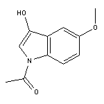 1-(3-hydroxy-5-methoxy-1H-indol-1-yl)ethan-1-one