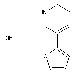 5-(furan-2-yl)-1,2,3,6-tetrahydropyridine hydrochloride