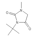 3-tert-butyl-1-methylimidazolidine-2,4-dione