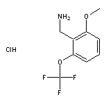 [2-methoxy-6-(trifluoromethoxy)phenyl]methanamine hydrochloride