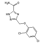 3-(2,4-dichlorophenoxymethyl)-1H-1,2,4-triazole-5-carboxamide