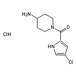 1-(4-chloro-1H-pyrrole-2-carbonyl)piperidin-4-amine hydrochloride