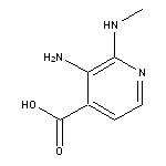 3-amino-2-(methylamino)pyridine-4-carboxylic acid