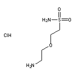 2-(2-aminoethoxy)ethane-1-sulfonamide hydrochloride