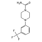 4-[3-(trifluoromethyl)phenyl]piperazine-1-carboxamide