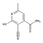 3-cyano-2-hydroxy-6-methylpyridine-4-carboxamide