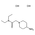 2-(4-aminopiperidin-1-yl)-N,N-diethylacetamide dihydrochloride