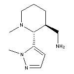 [trans-1-methyl-2-(1-methyl-1H-pyrazol-5-yl)piperidin-3-yl]methanamine