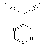 2-(pyrazin-2-yl)propanedinitrile