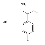 3-amino-2-(4-chlorophenyl)propan-1-ol hydrochloride