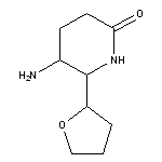 5-amino-6-(oxolan-2-yl)piperidin-2-one