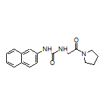 1-(2-Naphthyl)-3-[2-oxo-2-(1-pyrrolidinyl)ethyl]urea