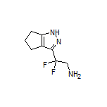 2,2-Difluoro-2-(1,4,5,6-tetrahydrocyclopenta[c]pyrazol-3-yl)ethanamine