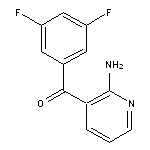 3-(3,5-difluorobenzoyl)pyridin-2-amine