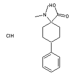 1-(dimethylamino)-4-phenylcyclohexane-1-carboxylic acid hydrochloride