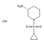 (3R)-1-(cyclopropanesulfonyl)piperidin-3-amine hydrochloride