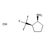 cis-2-(trifluoromethyl)cyclopentan-1-amine hydrochloride