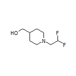 1-(2,2-Difluoroethyl)piperidine-4-methanol