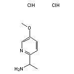 1-(5-methoxypyridin-2-yl)ethan-1-amine dihydrochloride