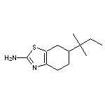 6-(2-methylbutan-2-yl)-4,5,6,7-tetrahydro-1,3-benzothiazol-2-amine