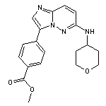 methyl 4-{6-[(oxan-4-yl)amino]imidazo[1,2-b]pyridazin-3-yl}benzoate