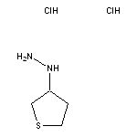 thiolan-3-ylhydrazine dihydrochloride