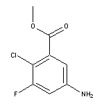 methyl 5-amino-2-chloro-3-fluorobenzoate