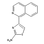 4-(isoquinolin-1-yl)-1,3-thiazol-2-amine