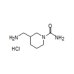 3-(Aminomethyl)piperidine-1-carboxamide Hydrochloride