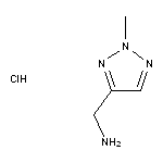 (2-methyl-2H-1,2,3-triazol-4-yl)methanamine hydrochloride