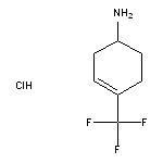 4-(trifluoromethyl)cyclohex-3-en-1-amine hydrochloride