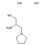 2-amino-3-(pyrrolidin-1-yl)propan-1-ol dihydrochloride