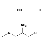 2-amino-3-(dimethylamino)propan-1-ol dihydrochloride