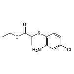 ethyl 2-[(2-amino-4-chlorophenyl)sulfanyl]propanoate