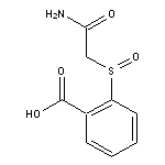 2-(carbamoylmethanesulfinyl)benzoic acid