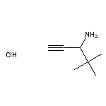 4,4-dimethylpent-1-yn-3-amine hydrochloride